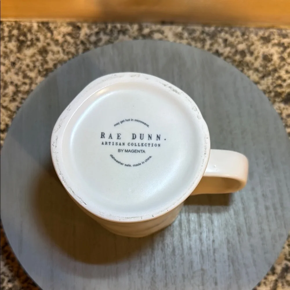 Rae Dunn “Sit” White‎ Ceramic Mug